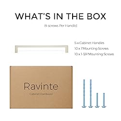 Ravinte 5 Pack Solid 7-1/2 Inch Kitchen Square