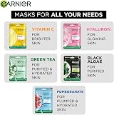 Garnier Sheet Mask Pack of 5 Hydrating Brightening Mask Assorted Variants view 7