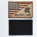 SpaceAuto USA American Flag w/ Molon Labe Spartan Helmet Military Tactical Morale Badge Decorative Emblem Combat Patch 3