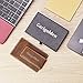 Garigolden Money Clip, Leather RFID Blocking Wallet for Men(Vintage Brown)