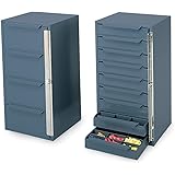 Durham 611-95 Gray Welded Steel Cabinet, 12-5/8" Width X 24-1/2
