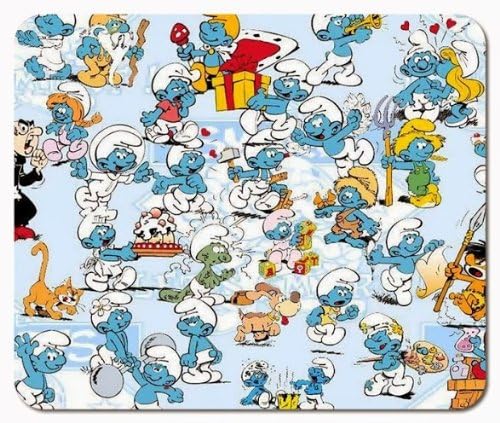 Smurfs #1 Large Mousepad Mouse Pads Mat