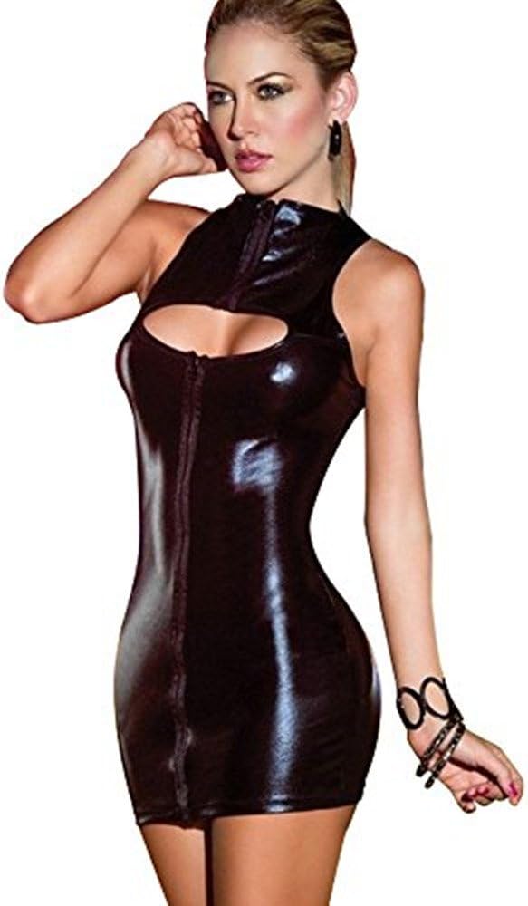 LAFIZZLE Plus Size Lace Latex Pvc Black Red Women Sexy Floral Tight Package Hip Jointed Catsuit Bodysuit Uniform Erotic Xmas Gift Costume