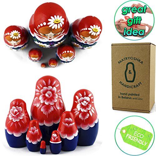6 Nesting+Dolls+Matryoshka+Matrioskas+Babushka