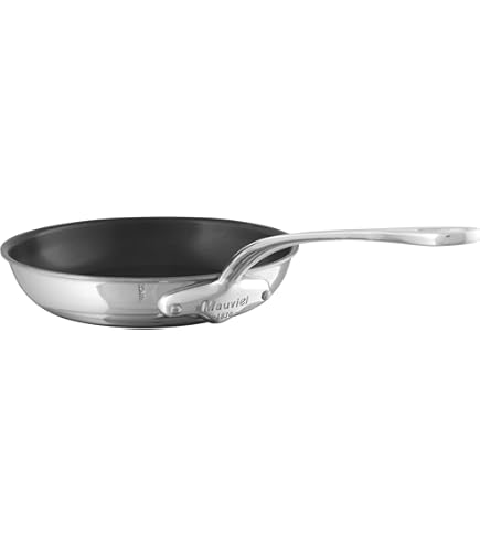 Amazon.com: Mauviel M'Cook 5-Ply Polished Stainless Steel Nonstick