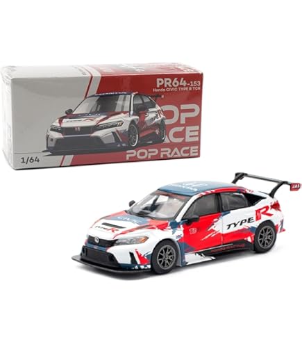 Amazon.com: 2017 Honda Civic Type R (FK8) (LHD) Rallye Red Limited