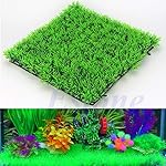 SimpleLife Artificiale Acqua Acquatica Plastica Verde Erba Pianta Prato Acquario Fish Tank Decor