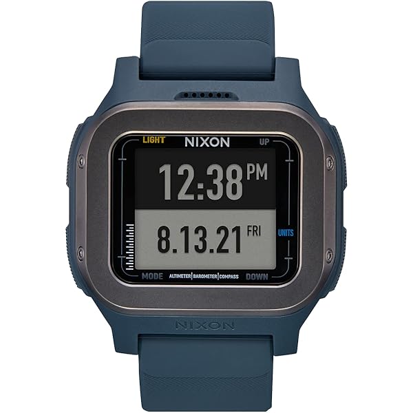 Amazon.com: NIXON Disk A1370 - Black/Black/Negative - 100m Water