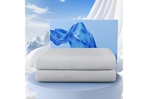 DOPEDIO Cooling Comforter Twin/Twin XL Size, Cooling Blankets for Hot Sleepers and Night Sweats Summer Comforter, Breathable Soft Silk Smooth Lightweight(Grey,68"x90")