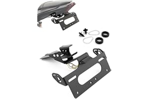 Mantt Fender Eliminator Fit for MT-07 2025 2026 MT07 MT 07 Fender Eliminator Kits Tail Tidy License Plate Holder Mount with L