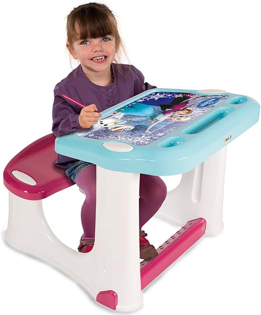 Smoby 420202 Pupitre Fille Reine Des Neiges Amazon Fr Jeux Et Jouets