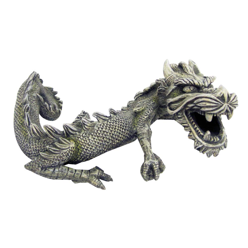 CROCI Chinese Dragon Horizontal Aquarium Ornaments, Medium โ image 1