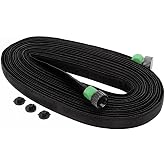 Heavy Duty Nylon Standard 3/4 X 50 Flat Soaker Seeper Drip Irrigation Hose