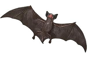 Safari Ltd. Brown Bat Figurine - Detailed 9" Plastic Model Figure - Fun Educational Play Toy for Boys, Girls & Kids Ages 3+