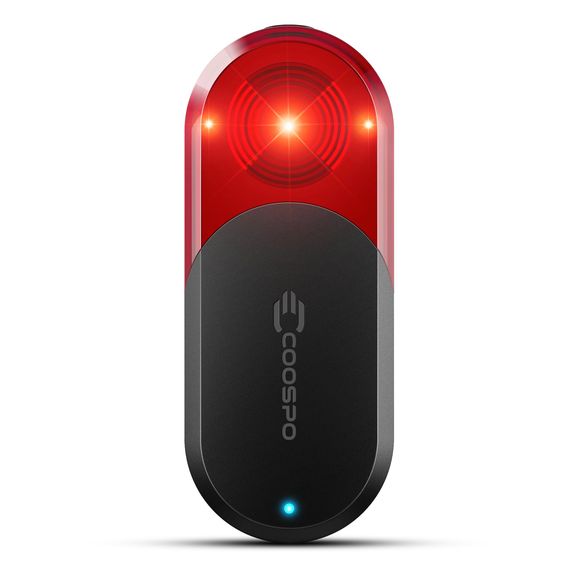 COOSPO TR70 Bike Radar Tail Light, Alerts for Vehicle in 140M, Auto Brake Highlight, 7 Lighting Modes, 40H Long Battery Life, Support APP/Garmin Cycling Computers Display for Road & MTB Cycling Safety
