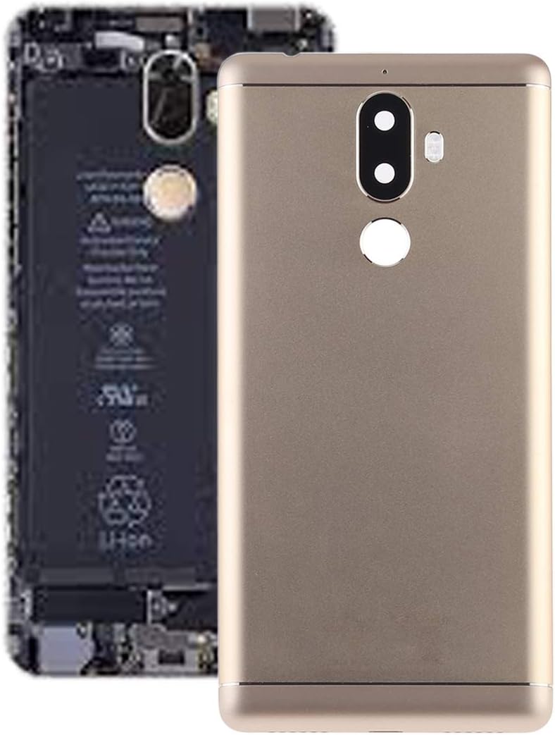 Dayday Repair sets tool Replacement Battery Back Cover for Lenovo K8 Note(Black) for lenovo (Color : Gold)