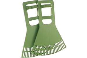 TheXceptional Pick-Up Claws | Ergonomic Leaf Scoops for Leaves, Twigs, Debris to Relieve Pain Bending Down | Set of Garden Grabber Hand Rake for Seniors | Made in USA by Vertex Products | Model EX720