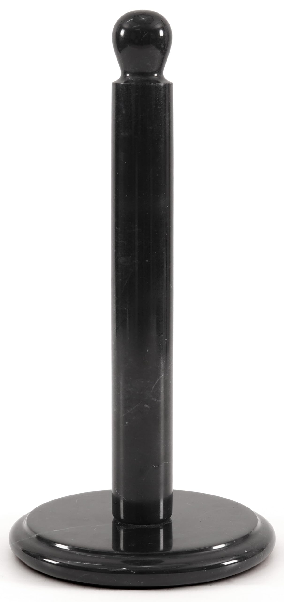 Radicaln Marble Paper Towel Holder White Kitchen Towels Rack Handmade Paper Roll Holder with Stand - Wrapping Paper Holder Towel - Hand Towel Rack Holder