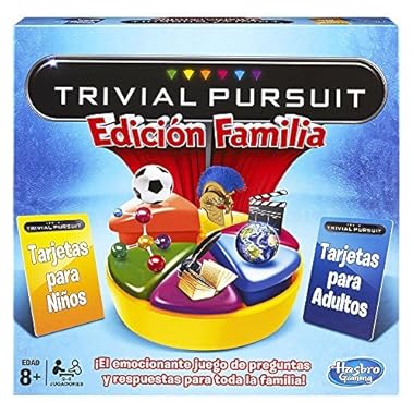 Hasbro - Juego de mesa Trivial, juego de familia (730137930)