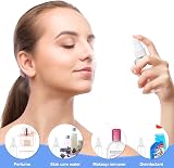 Hanyousheng 4Pcs 50ml Spray Bottles Refillable Travel Mist Empty PET Plastic view 5