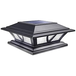 SIEDiNLAR Solar Post Lights Outdoor 2 Modes LED