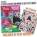 ColorBoxCrate DreamWorks Trolls Stocking Stuffer Coloring Book Toy Set, 8 Pack, Includes Trolls Activity Books, Trolls Crayons, Trolls Stickers, Trolls Candy, Stampers, Santa Book Children Ages 3-8