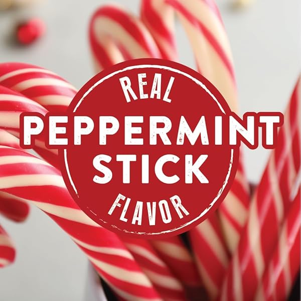 TWO RIVERS COFFEE PEPPERMINT STICK FLAVORED GROUND COFFEE, PERFECTLY BALANCED, ALWAYS SMOOTH, MADE WITH 100% ARABICA BEANS – FLAVOR ENHANCED, 10 OUNCE BAG
