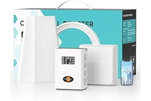 INVCALL Cell Phone Signal Booster for House | Cell Signal Booster Covers 7,000 Sq Ft with 2 Indoor Antennas Boosts 4G LTE 5G 