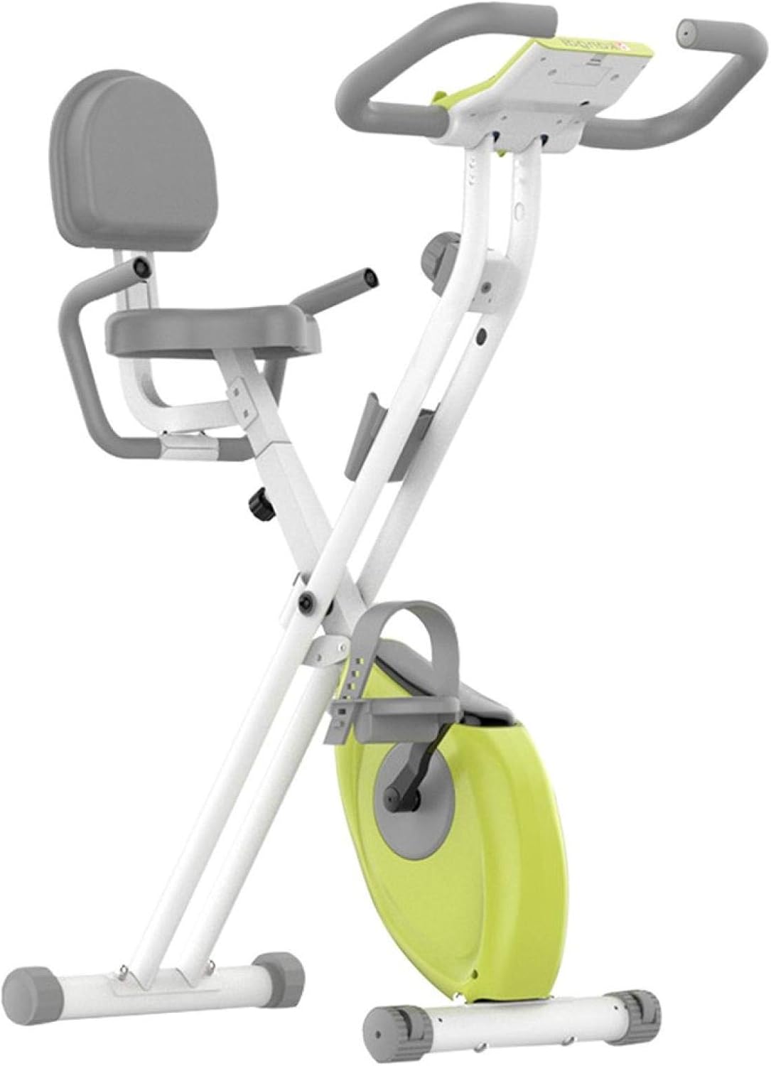 Exercise Bike, Folding Stationary Bike With Tablet Stand