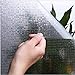 Coavas Window Privacy Film, Translucent Mosaic Window Film 3D Decorative Static Window Clings Removable Sun Blocking Window Stickers for Glass Door Home Heat Control Anti UV