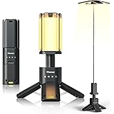 Clemas Telescopic Camping Lights Rechargeable 14000 mAh Led Multifunction Magnetic Lanterns Job Site Lighting Cordless Dimmab