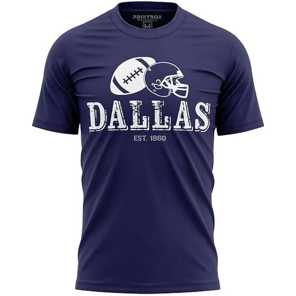 Sundays Are For Dem Boyz T-Shirt - Dallas Football Fan Tee, 100% Cotton, Navy, SM-5XL - View #4