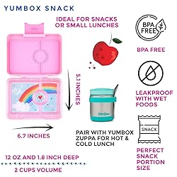 Yumbox Snack Box - 3 Compartment - Leakproof Bento