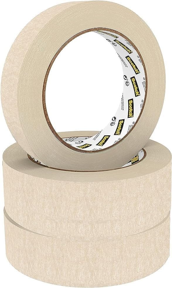 Scotch Kreppband Classic, Promo Pack, 3 Rollen, 36 mm x 50 m – Hochwertiges Abklebeband für vielseitigen Einsatz, Premium Malerkrepp für Malerarbeiten und Dekoration, 70% PEFC-zertifiziert thumbnail 3