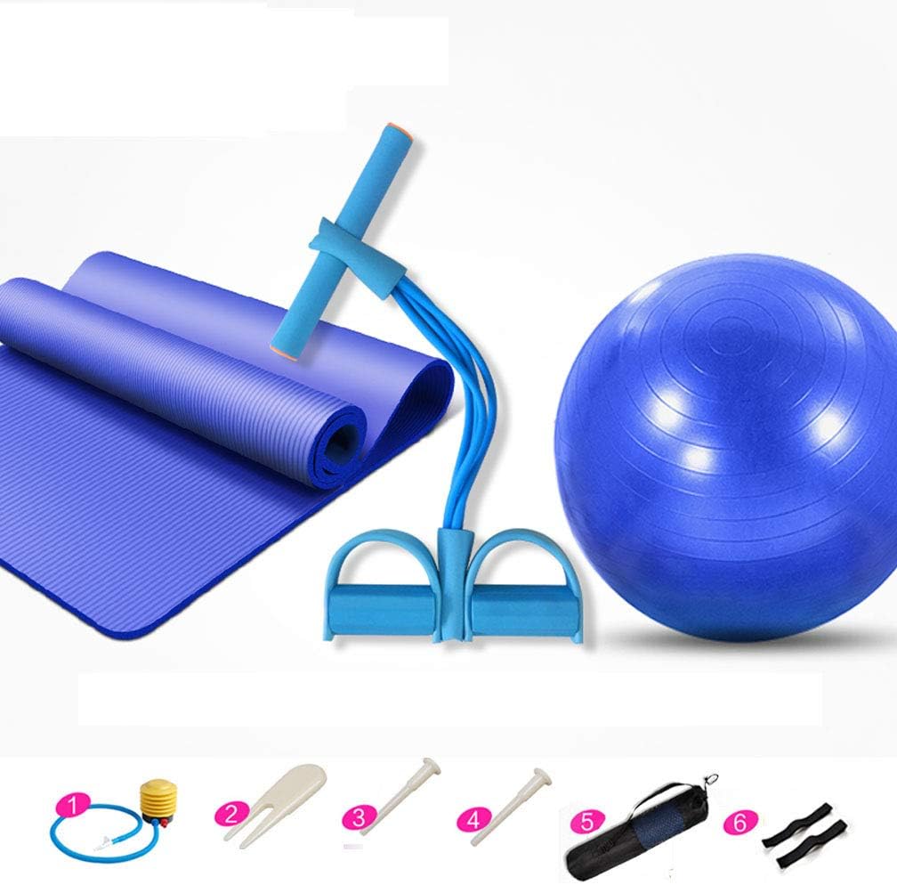 yoga mat and ball