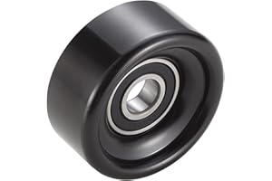 binopoly 38006 Belt Tensioner/Idler Pulley for 1982-2019 Acura RL/TL/TSX/MDX Chevy Express/Camaro/Caprice Buick Lucerne/Allure Ford Mustang OE# 89007 24506756 31180RCAA01 6E5Z8678AA 12611935