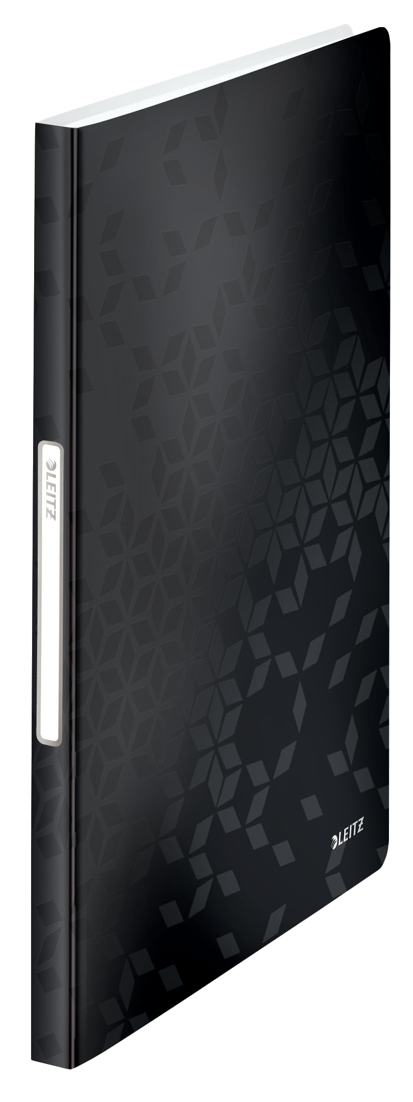 Leitz A4 Display Book, 40 Pockets, 80 Sheet Capacity, Transparent Pockets, Black, WOW Range, 46320095