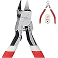 P.I.T.4.8 INCH Model Nipper, Single Blade Gundam Nipper with Non-Slip Grip, Sprue Cutter Hobby Nippers,Model Kit Nippers for Plastic Gunpla Model Building
