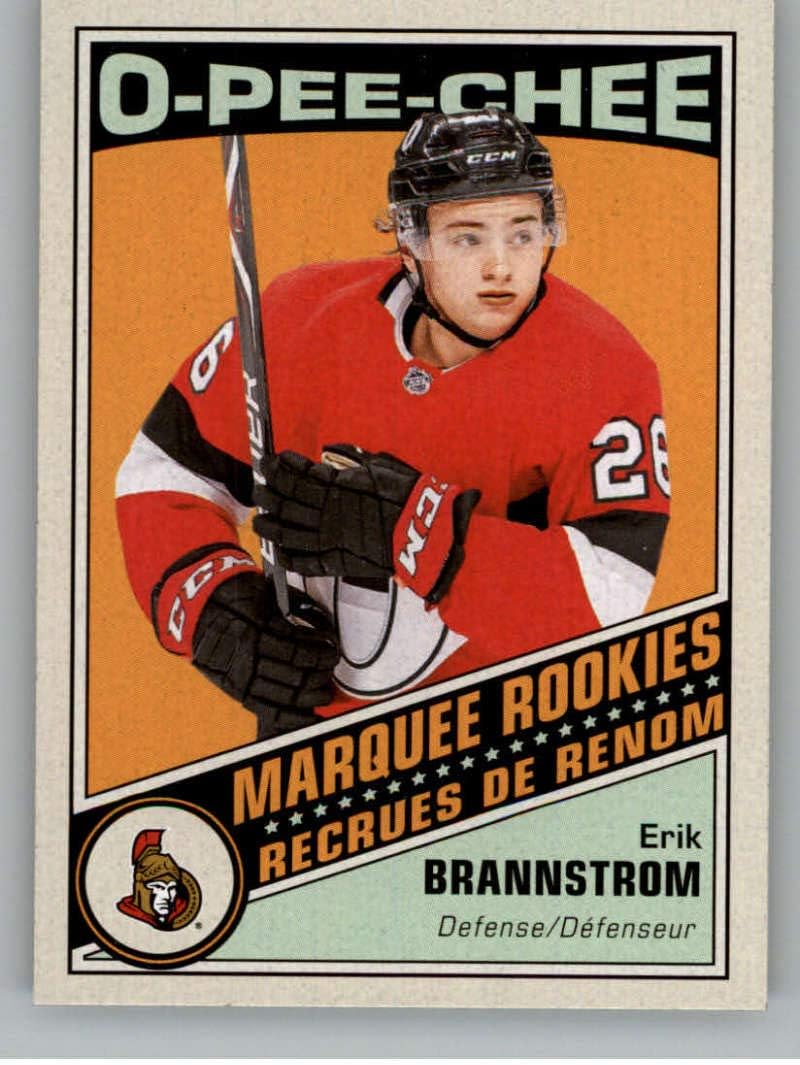 201920 OPeeChee Retro Hockey 544 Erik Brannstrom RC
