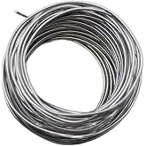 BBYPP Zinc Zn Wire 1.5mm, 20m/65 Ft, High Purity 99.995%