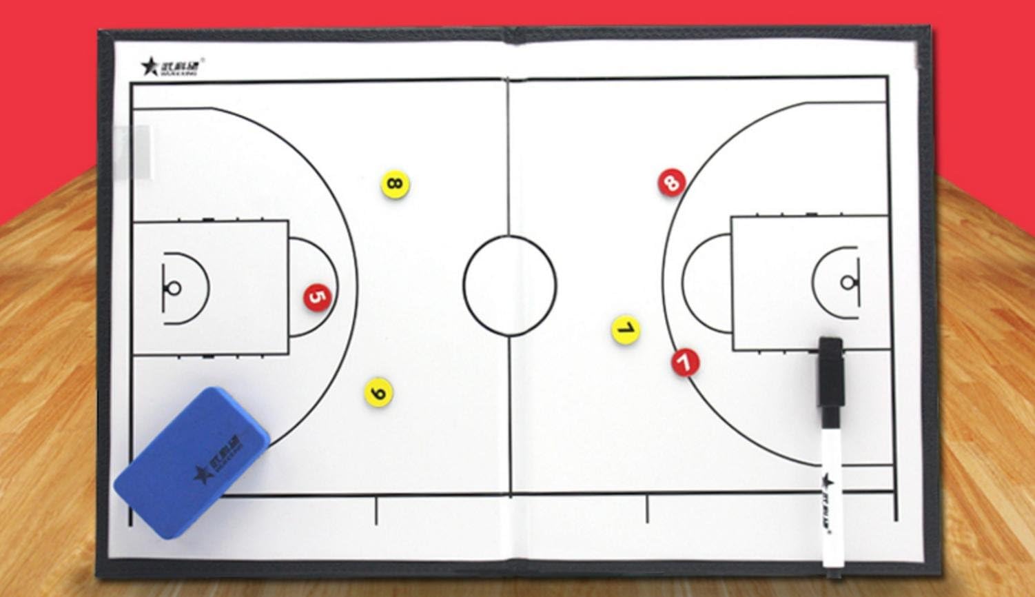 Sandbox graphic Panel of basketball tactics of coaches folder magnetic Training Board
