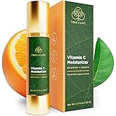 Tree of Life Beauty Moisturizer, Hydrating, Anti-Aging, Reduces Dark Spots & Fine Lines, Brightens, Firmer and Smoother Skin Non Greasy - Vitamin C 1.7 Fl Oz