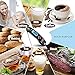 GEEKHOM Instant Read Thermometer, Electronic Digital Meat Thermometer with Probe, Talking Function, LCD Backlight Screen for BBQ Oven Grill Smoker Kitchen Cooking(Black)