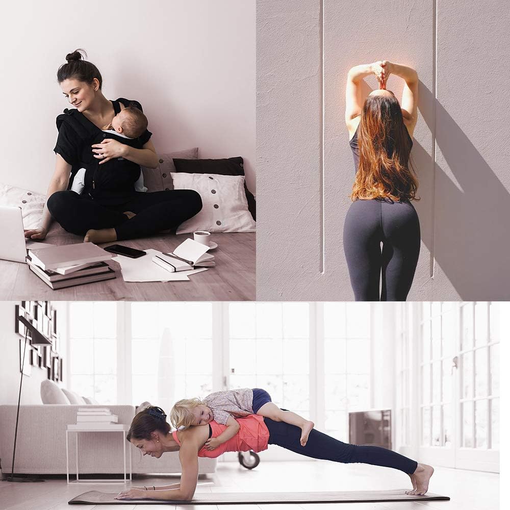 we fleece High Waisted Capri Leggings for Women - Tummy Control Workout Yoga Pants Athletic Sport 1/2/3 Pack Women's Leggings : Clothing
