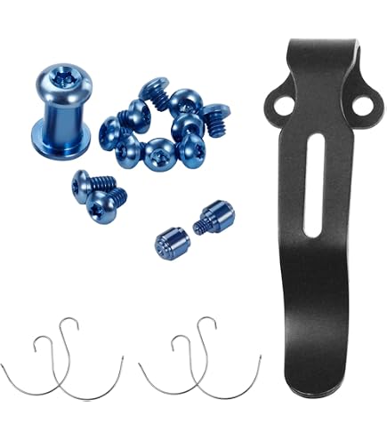 Custom Rapid Deployment Kwik Thumb Stud Screw For Spyderco Paramilitary 2 Par $r | Australia