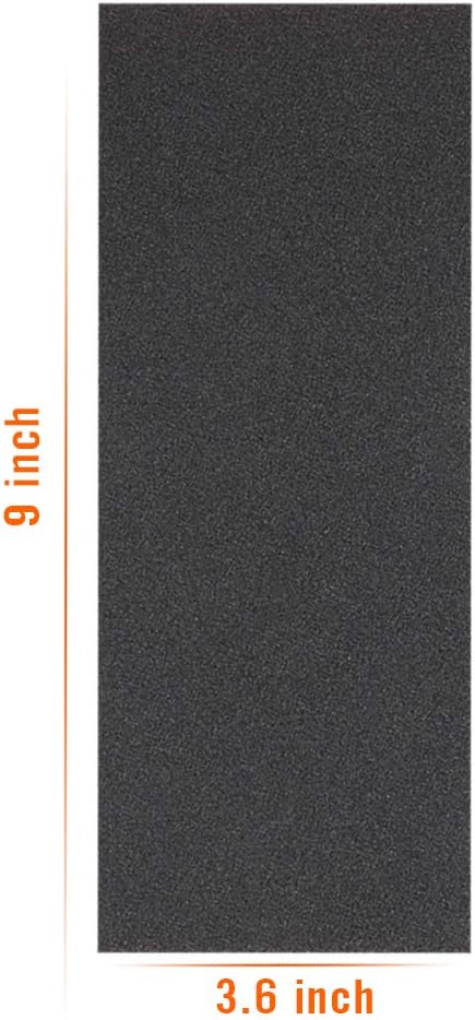 Sandpaper, Premium Wet Dry Waterproof Sand Paper, 45PCS 120 to 5000 Assorted Grit Sanding Paper for Wood Furniture Finishing, Metal Sanding and Automotive Polishing, 9 x 3.6 Inches. - - 
