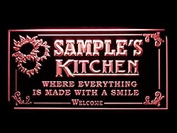 ADVPRO Name Personalized Custom Kitchen Welcome