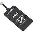 Micro USB Wireless Charging Receiver, 5V 2A 10W Wireless Qi Charger Adapter, Micro USB Cellphone Charging Receiver Module for Micro USB Android Cell Phones