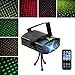 LED Projector Laser Lights, Blingco Mini Auto Flash RGB Led Stage Lights Sound Activated for DJ Disco Party Home Show Birthday Party Wedding Stage Lighting with Remote Control (Black)