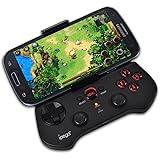 Ipega PG-9017S Wireless Bluetooth Game Controller for Android Mobile Phones and IOS iPhone iPad (Black)